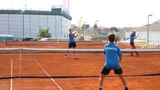Pripreme teniske reprezentacije na Višnjiku