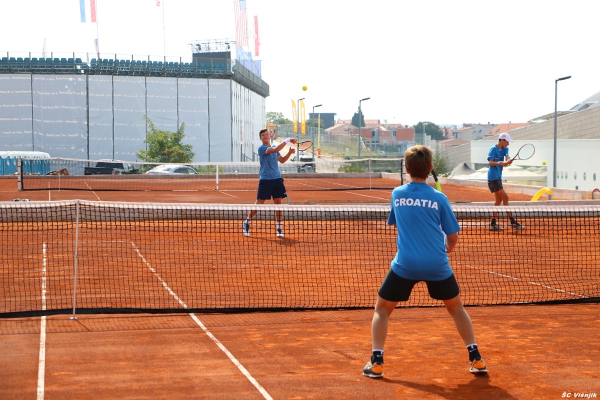 Pripreme teniske reprezentacije na Višnjiku