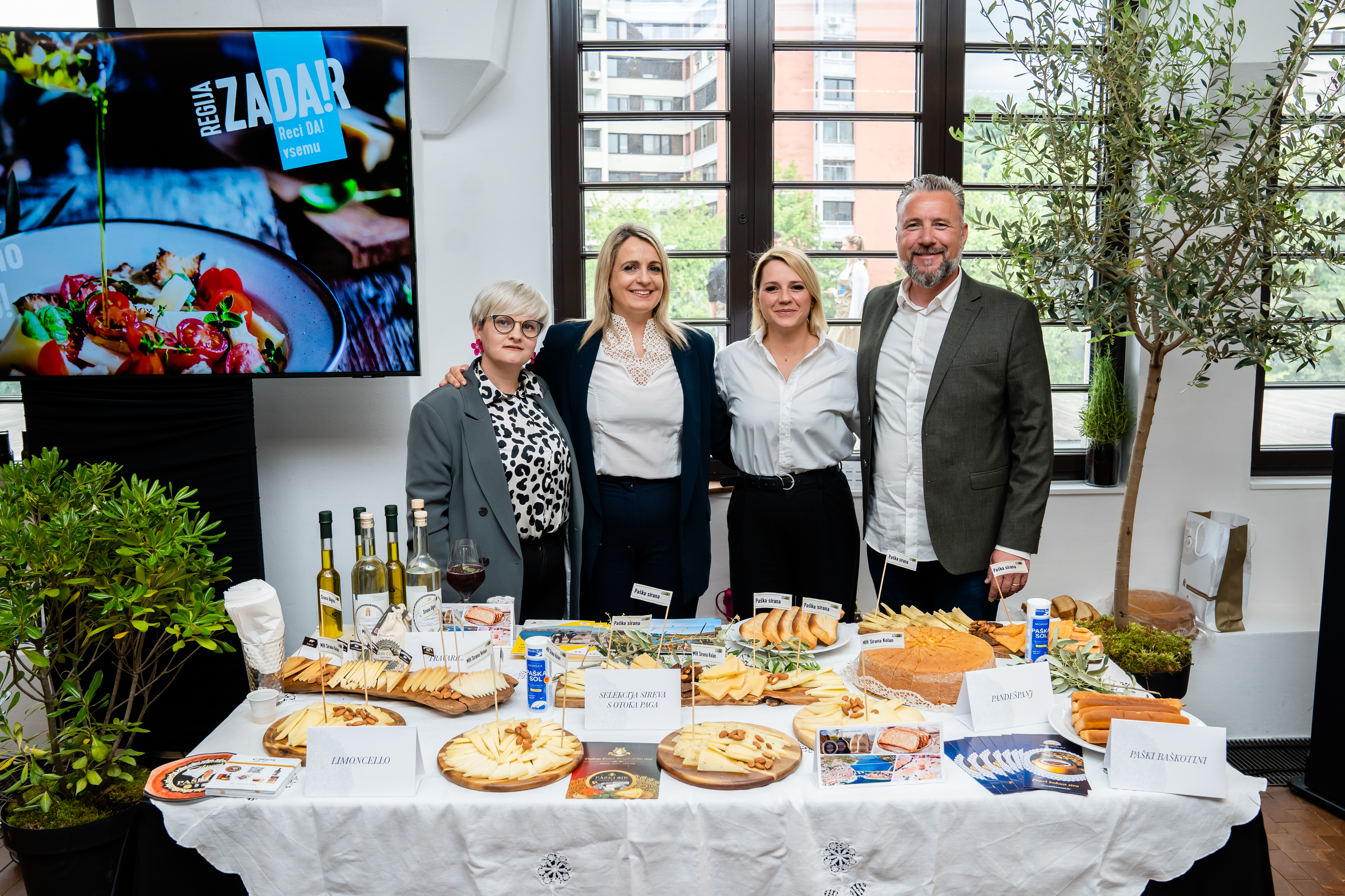 Predstavljanje eno-gastronomske ponude Zadarske županije medijima i turističkom sektoru u Ljubljani Predstavljanje eno-gastronomske ponude Zadarske županije medijima i turističkom sektoru u Ljubljani