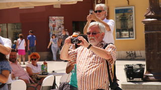 OŠ Zadarski otoci, učenici na Narodnom trgu