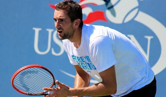 Marin Čilić trenira na US Openu, foto: twitter