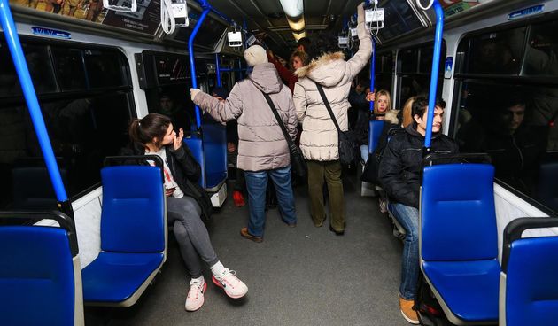 U tramvaju
