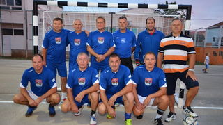 U povodu blagdana Kraljice Mira u Stanovima odigrana utakmica između liječnika i predstavnika Gradske uprave, Foto: Iva Perinčić