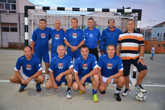 U povodu blagdana Kraljice Mira u Stanovima odigrana utakmica između liječnika i predstavnika Gradske uprave, Foto: Iva Perinčić