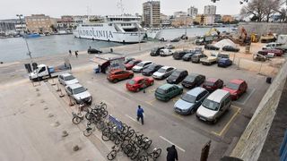 Radovi na izgradnji kanalizacijskog sustava na Liburnskoj obali. Photo: Dino Stanin/PIXSELL