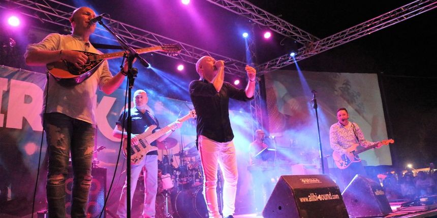 Prvi koncert popularnog slavonskog benda Vigor na otoku Viru