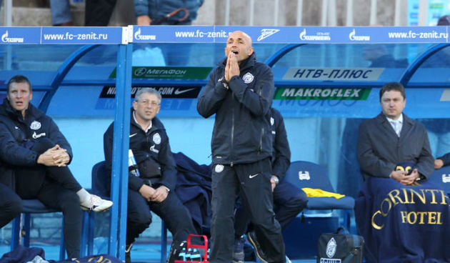 Spalletti, Zenit, foto: www.en.fc-zenit.ru
