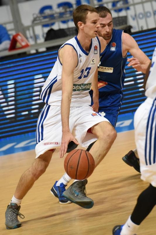 ABA liga, 26 kolo: KK Zadar – KK Sutjeska 85-83. Foto: Dino Stanin/PIXSELL