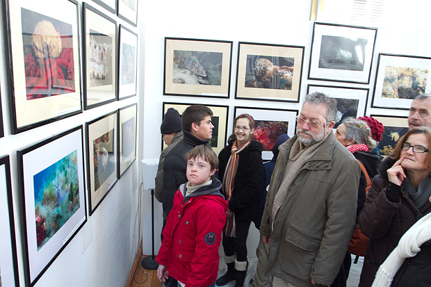 Otvorenje izložbe “Zagrljaj dubine” u Gradskoj loži, Foto: Leo Banić Otvorenje izložbe “Zagrljaj dubine” u Gradskoj loži, Foto: Leo Banić