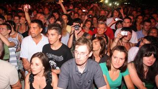 29.07.2013., Zadar – Svjetski poznati gitarist Carlos Santana nastupio je ispred zadarskih Jazina pred nekoliko desetaka tisuca posjetitelja. Photo: Dino Stanin/PIXSELL 29.07.2013., Zadar – Svjetski poznati gitarist Carlos Santana nastupio je ispred zadarskih Jazina pred nekoliko desetaka tisuca posjetitelja. Photo: Dino Stanin/PIXSELL