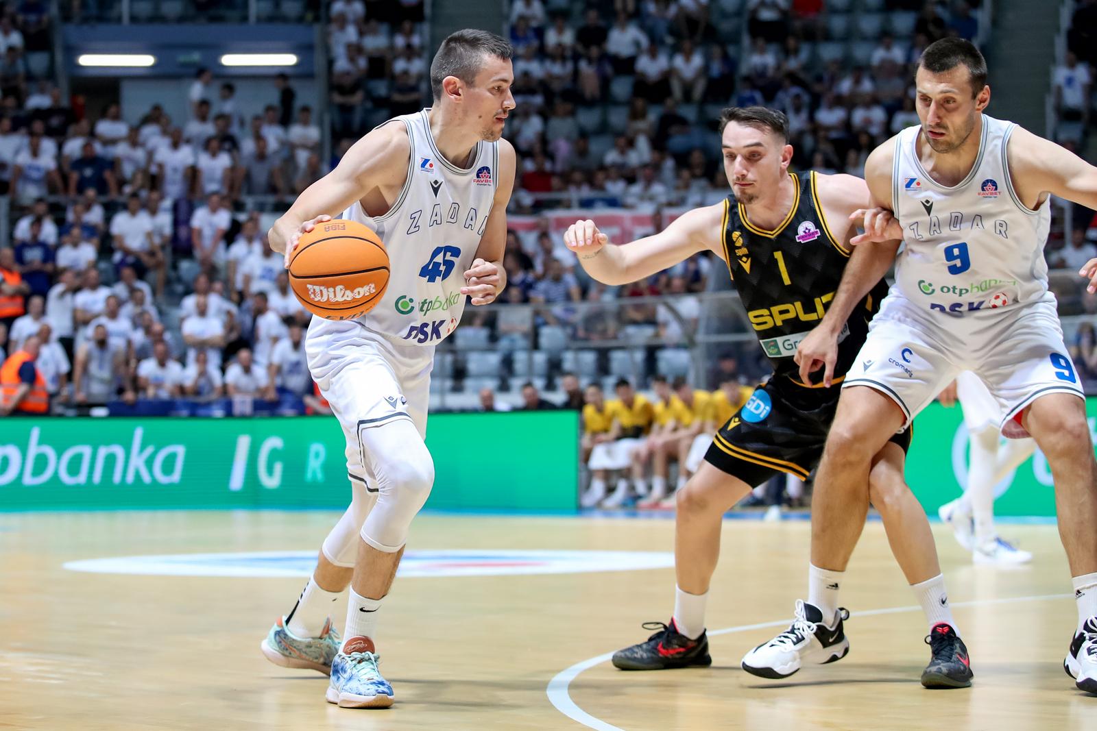 Favbet Premijer liga, finale doigravanja, 1. utakmica: KK Zadar – KK Split