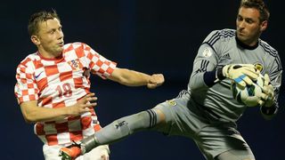 Kvalifikacijska nogometna utakmica izmedju Hrvatske i Skotske za Svjetsko nogometno prvenstvo u Brazilu 2014. godine. Photo: PIXSELL Standard Sport Kvalifikacijska nogometna utakmica izmedju Hrvatske i Skotske za Svjetsko nogometno prvenstvo u Brazilu 2014. godine. Photo: PIXSELL Standard Sport