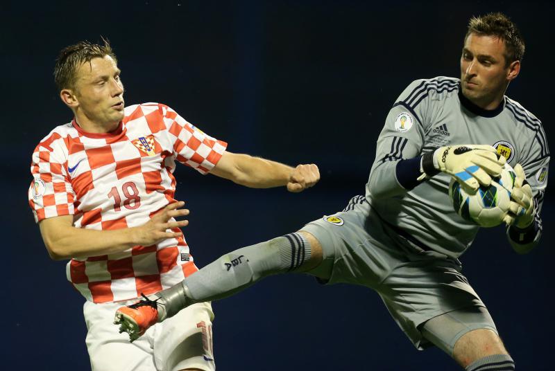 Kvalifikacijska nogometna utakmica izmedju Hrvatske i Skotske za Svjetsko nogometno prvenstvo u Brazilu 2014. godine. Photo: PIXSELL Standard Sport Kvalifikacijska nogometna utakmica izmedju Hrvatske i Skotske za Svjetsko nogometno prvenstvo u Brazilu 2014. godine. Photo: PIXSELL Standard Sport