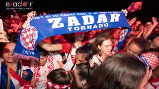 Veličanstven doček četvorice zadarskih Vatrenih