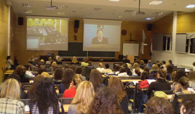 Dvorana Novi kampus, predavanje Matematičko društvo Zadar, foto: A. Kuzmar