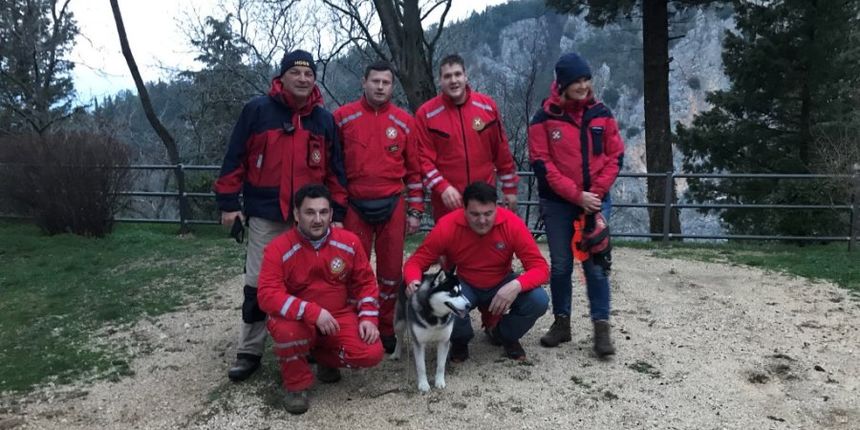 spašavanje psa HGSS