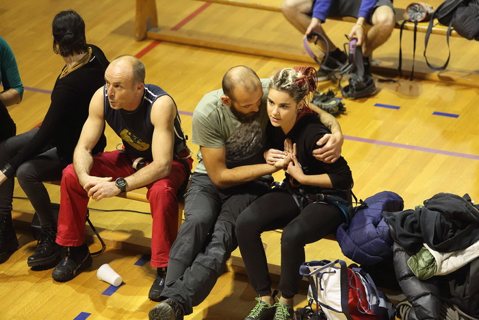 Bibinje: Županijsko natjecanje u sportskom penjanju na umjetnoj stijeni. Foto: Leo Banić