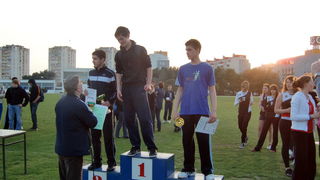 Zupanijsko natjecanje osnovnih skola u atletici 24.3. 2010.