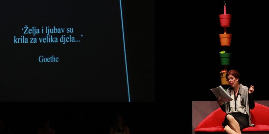 U suradnji HNK Zadar i Kazališne udruge “Igrajmo se” premijerno je izvedena predstava “Sasvim sam popubertetio” u režiji Žane Bumber. foto: Iva Perinčić U suradnji HNK Zadar i Kazališne udruge “Igrajmo se” premijerno je izvedena predstava “Sasvim sam popubertetio” u režiji Žane Bumber. foto: Iva Perinčić