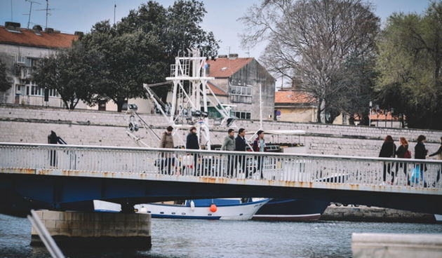 Đir po gradu: Škura bura u Zadru 14. ožujka 2016.