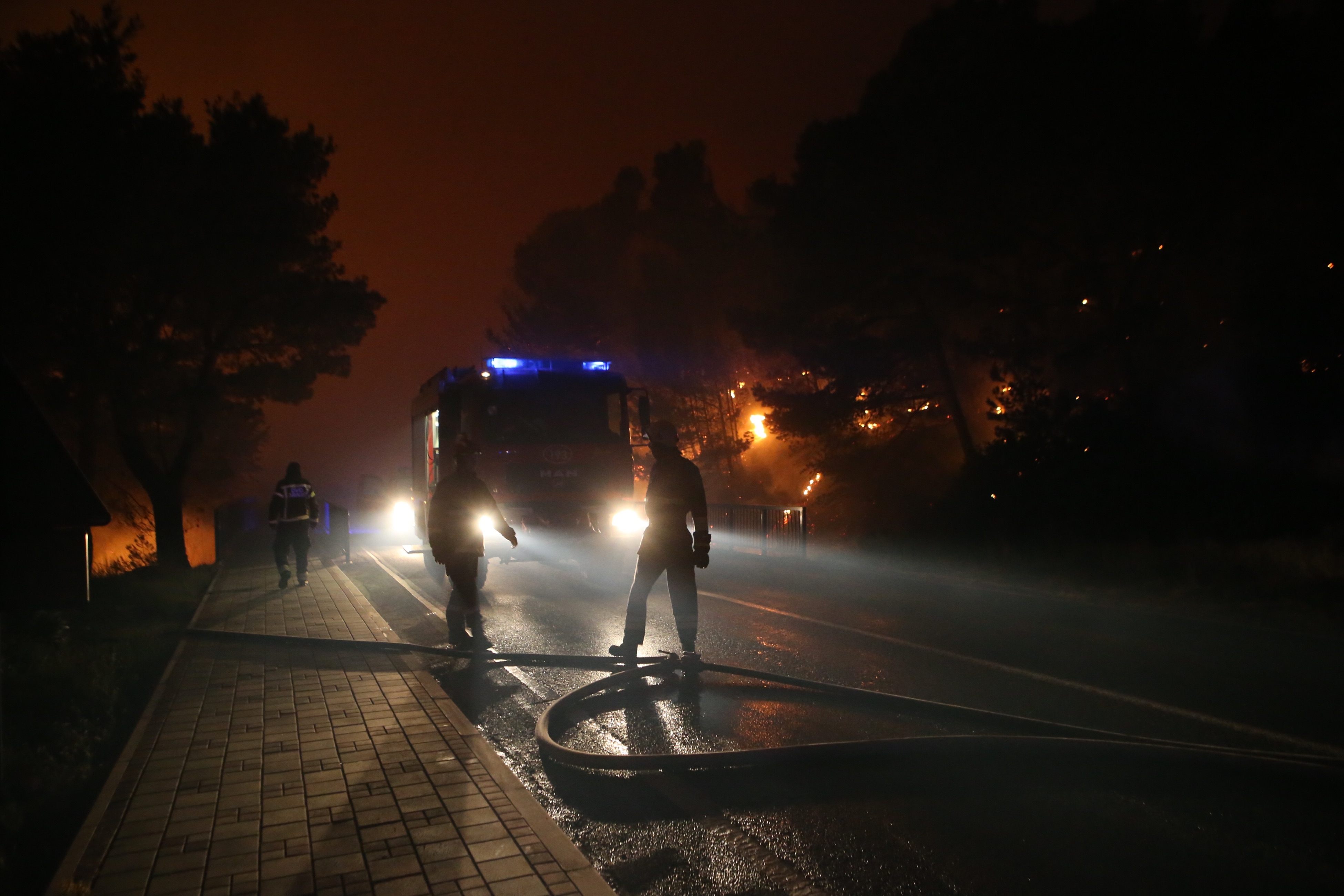 Požar u Tučepima Požar u Tučepima