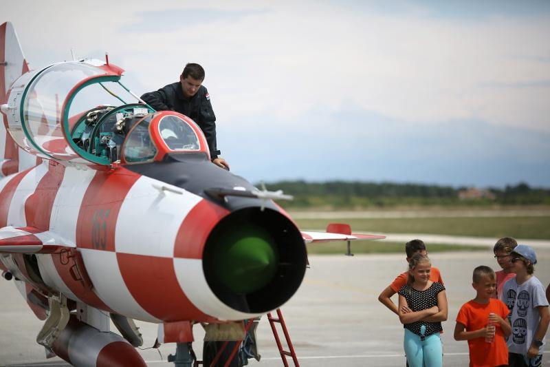 Dan otvorenih vrata Zračne baze Zemunik 5. kolovoza 2014., Foto: Filip Brala/PIXSELL