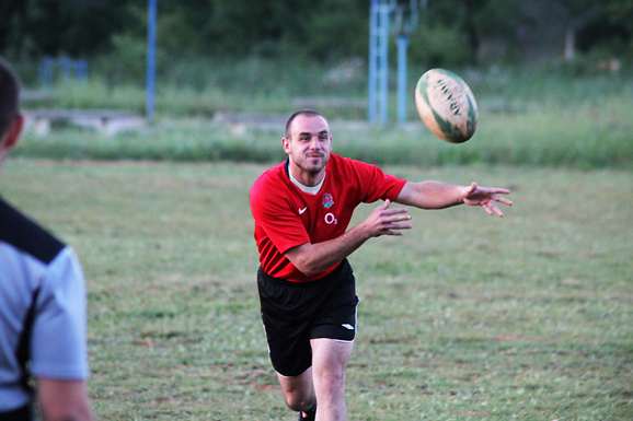Trening zadarskih ragbijaša u Zemuniku (foto:Saša Čuka)