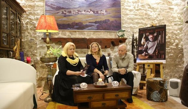 U ateljeu poznatog zadarskog svestranog umjetnika Jose Špralje održana je konferencija za medije na kojoj je najavljena retrospektivna izložba.  Photo: Filip Brala/PIXSELL