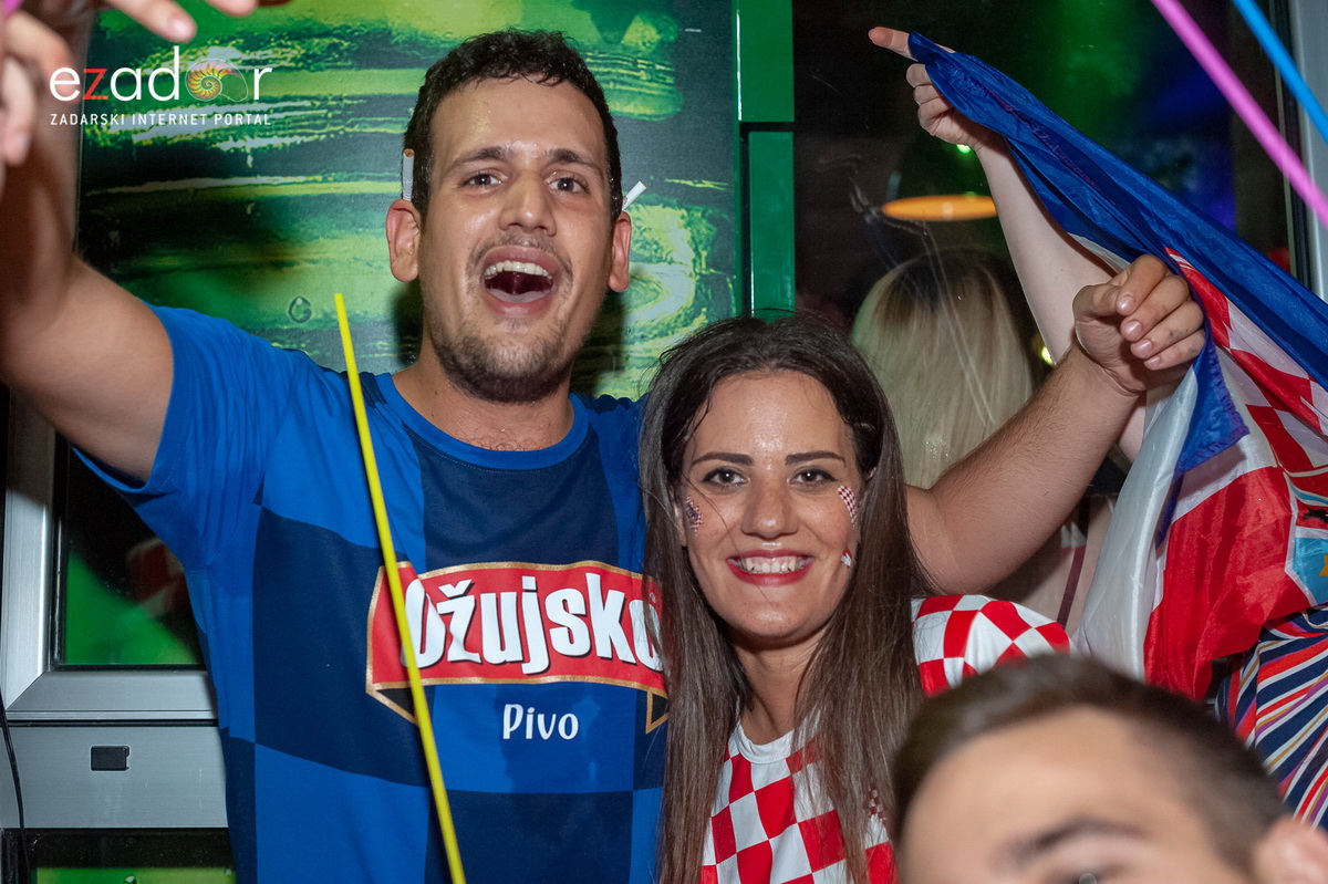 Zadar je gorio: Velika fešta nakon plasmana Vatrenih u polufinale Svjetskog prvenstva