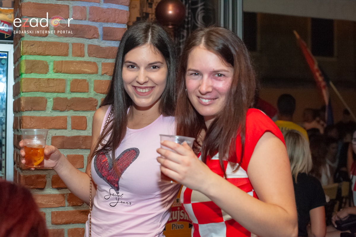 Zadar je gorio: Velika fešta nakon plasmana Vatrenih u finale Svjetskog prvenstva