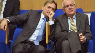 Zadar – Sjednica Gradskog vijeca Grada Zadra. Gradonacelnik Bozidar Kalmeta i zamjenik Zvonimir Vrancic. Reno Sinovcic. Joso Nekic. Danijel Kasap.Photo: Dino Stanin/PIXSELL