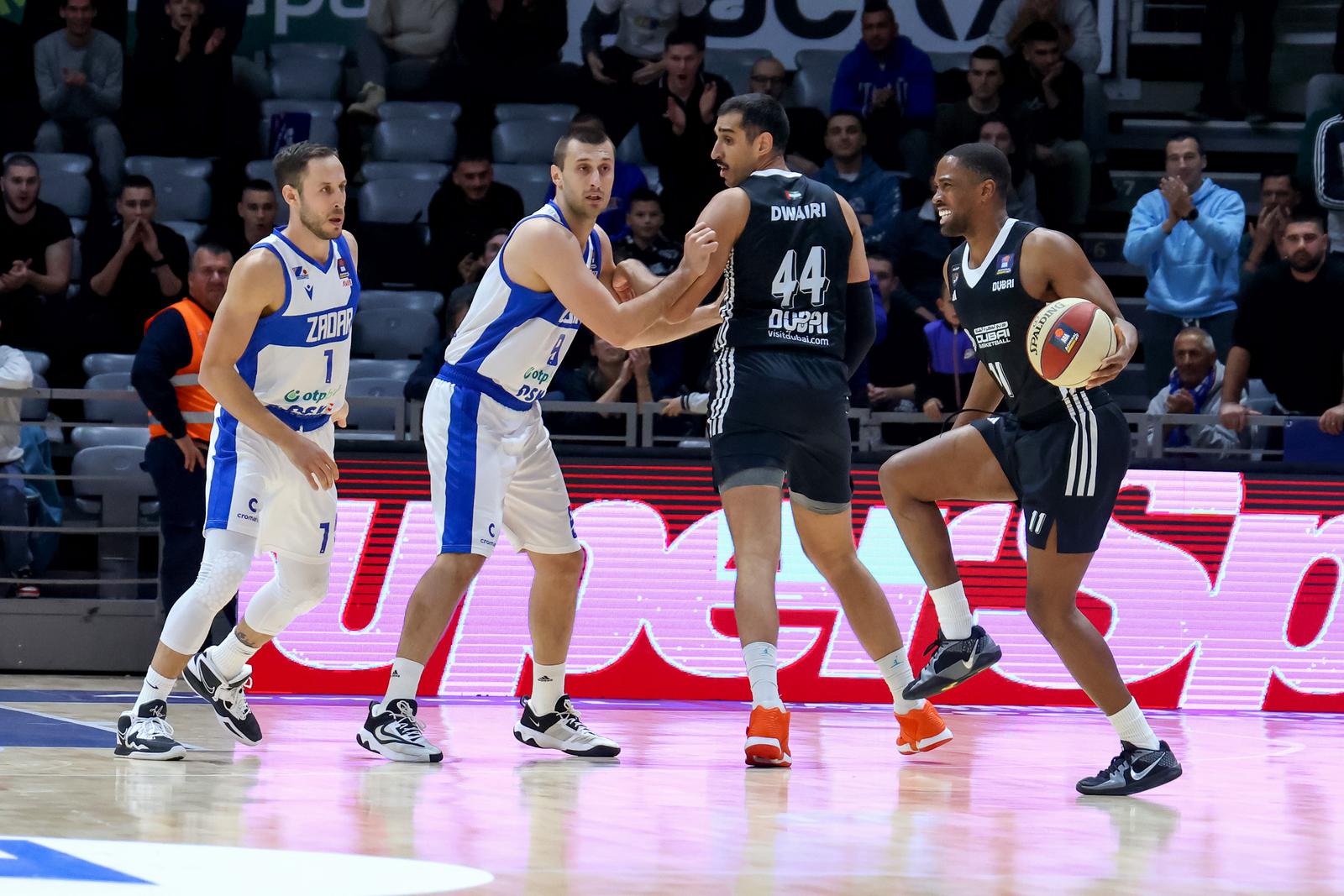 AdmiralBet ABA liga, 11. kolo: KK Zadar – Dubai Basketball