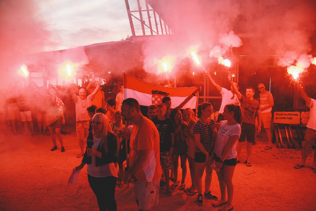 JK Uskok: Proslava olimpijskog zlata Fantele i Marenića