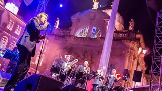 Koncert Bryana Ferryja na Stradunu povodom 100 godina hotela Excelsior.  Photo:Grgo Jelavić/PIXSELL