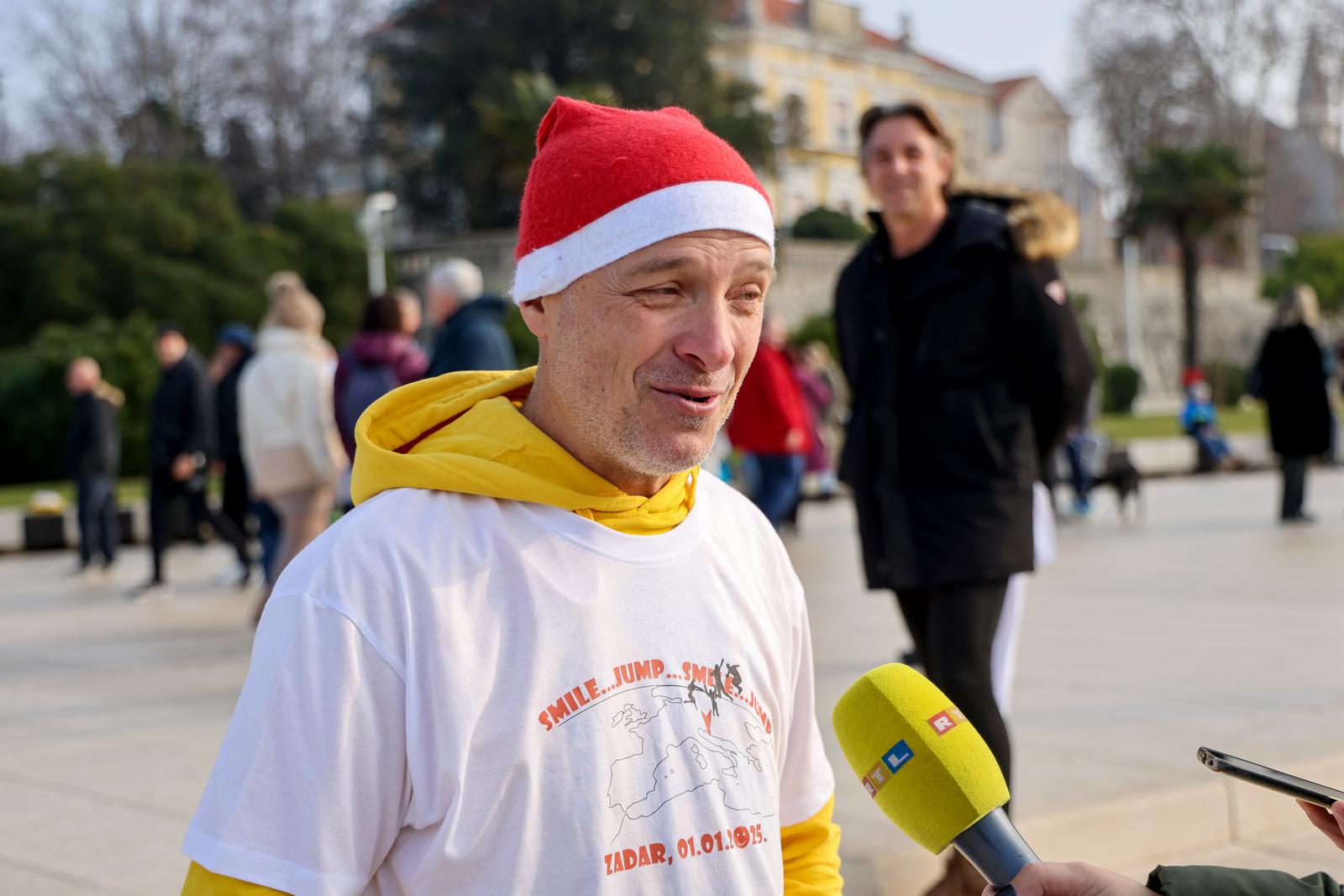 Novogodišnje kupanje na Morskim orguljama