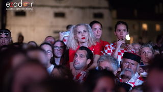 Veličanstven doček četvorice zadarskih Vatrenih Veličanstven doček četvorice zadarskih Vatrenih