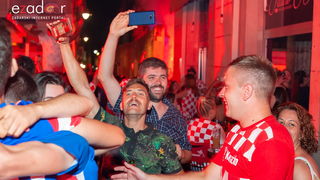 Zadar je gorio: Velika fešta nakon plasmana Vatrenih u finale Svjetskog prvenstva