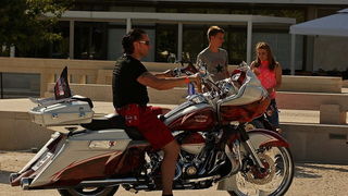 Nekoliko stotina vlasnika kultnih Harley Davidsona danas je posjetilo Zadar, Foto: Nevera ZD