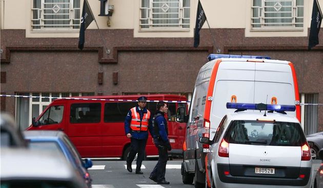 Policija u Bruxellesu. Foto: Hina