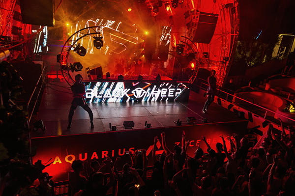 Drugog dana Blacksheep Festivala u Aquarius klubu na Zrću nastupili su Lucas&Steve. Foto: Goran Telak