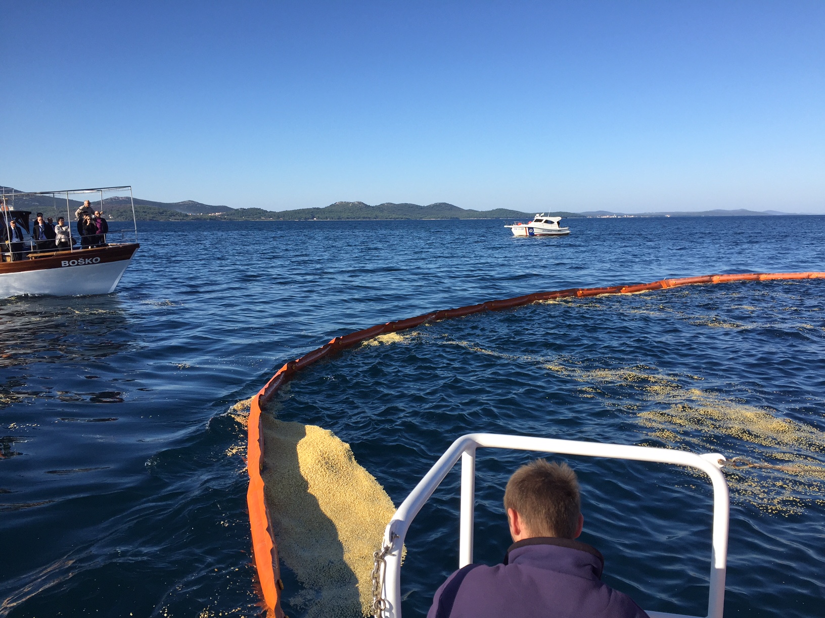 Vježba intervencije kod iznenadnog onečišćenja mora