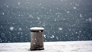 Snijeg u Zadru, 17. prosinca 2009, Foto: Saša Čuka