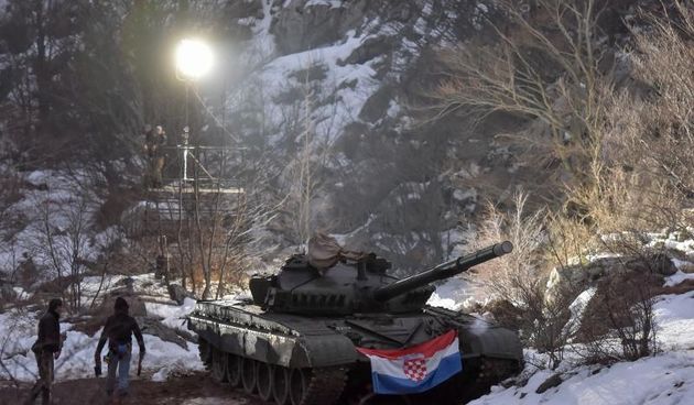 Goran Višnjić i ekipa na snimanju filma “General”