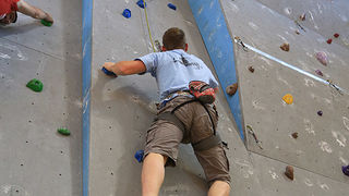 Bibinje: Natjecanje u sportskom penjanju na umjetnoj stijeni, foto: Leo Banić