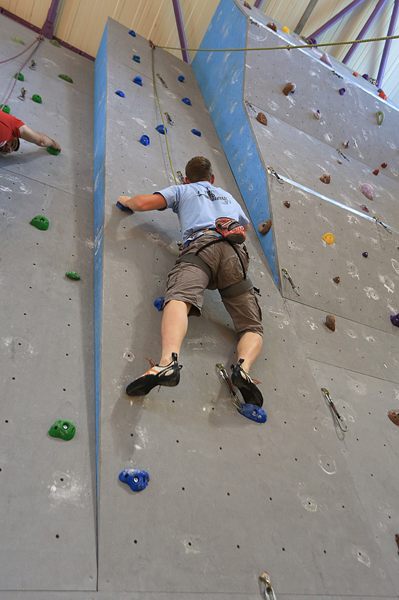 Bibinje: Natjecanje u sportskom penjanju na umjetnoj stijeni, foto: Leo Banić