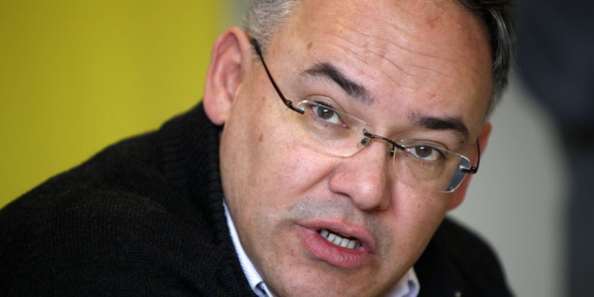 Pula, 050313.
Prostorije SDP-a.
Damir Kajin i Ivan Herak odrzali su danas konferenciju za medije na temu – Fond za razvoj turizma.
Na fotografiji: Damir Kajin.
Foto: Srecko Niketic / CROPIX