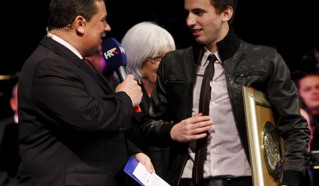Zagreb, 201209. Hrvatsko narodno kazaliste. Dodjela nagrade Matija Ljubek i proglasenje sportasa, ekipa i trenera godine u izboru Hrvatskog olipijskog odbora. Na fotografiji: Marko Raso (fair play) Foto: Ronald Gorsic / CROPIX