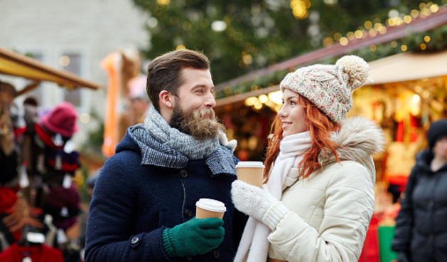 Zima, Hladno, Par, Ljubav, Veza