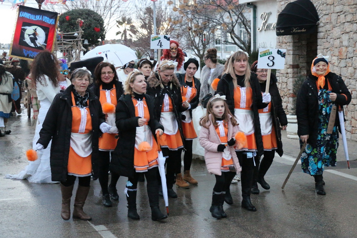 Virske maškare 2018: Defile maškaranih skupina i fešta uz “Koktelse”