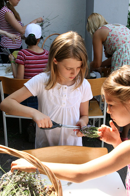 GKZD: Dječja radionica izrade stručaka i jastučića od lavande, Foto: Lucija Juravić